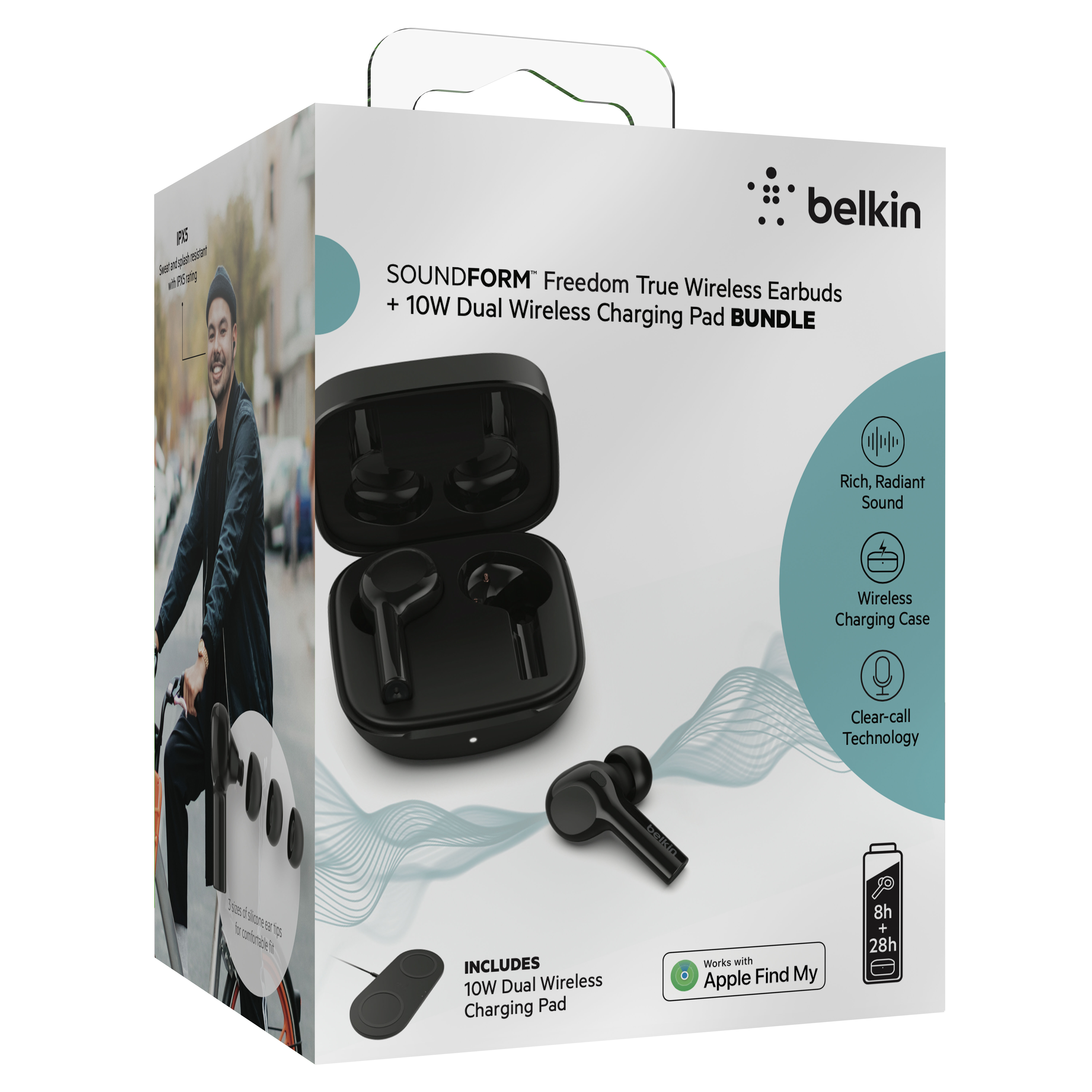 Earbuds sales wireless charging